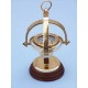 8" Solid Brass Hanging Compass